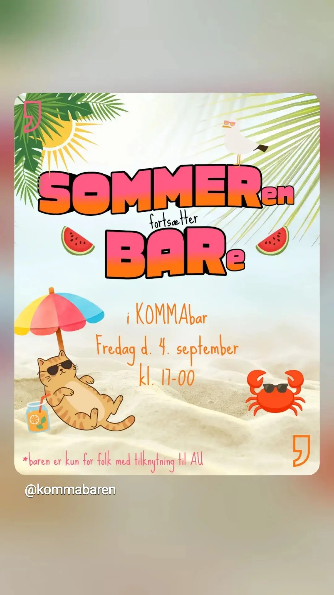 Sommeren fortsætter BARe