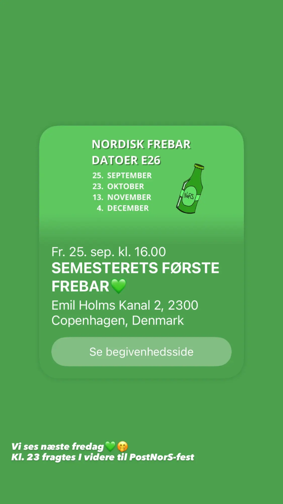 Semesterets Første Frebar