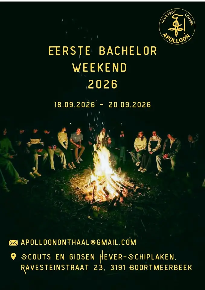Eerste bachelor weekend