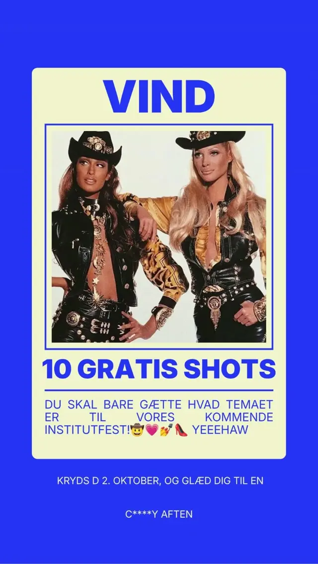 Institutfest - Cowboy tema