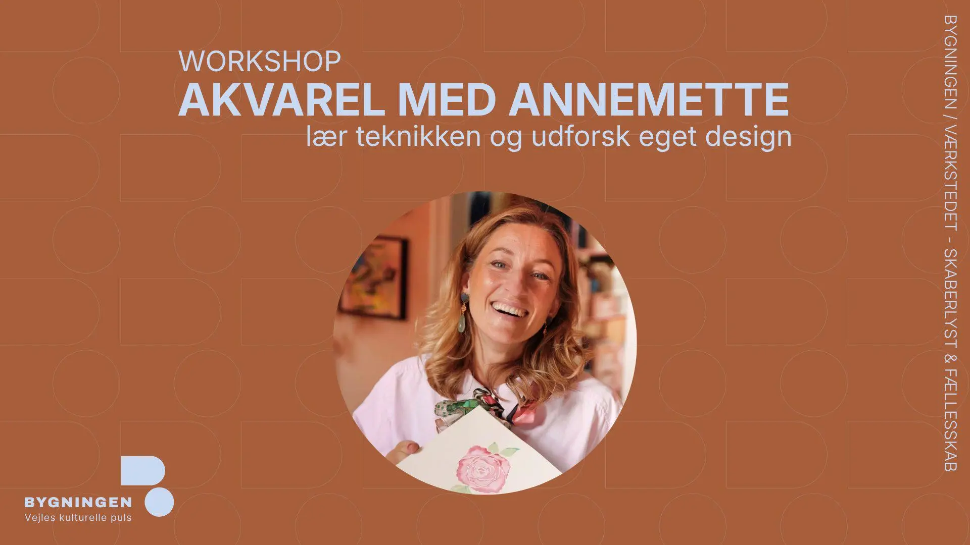 Akvarel med Annemette // En workshop i VÆRKSTEDET