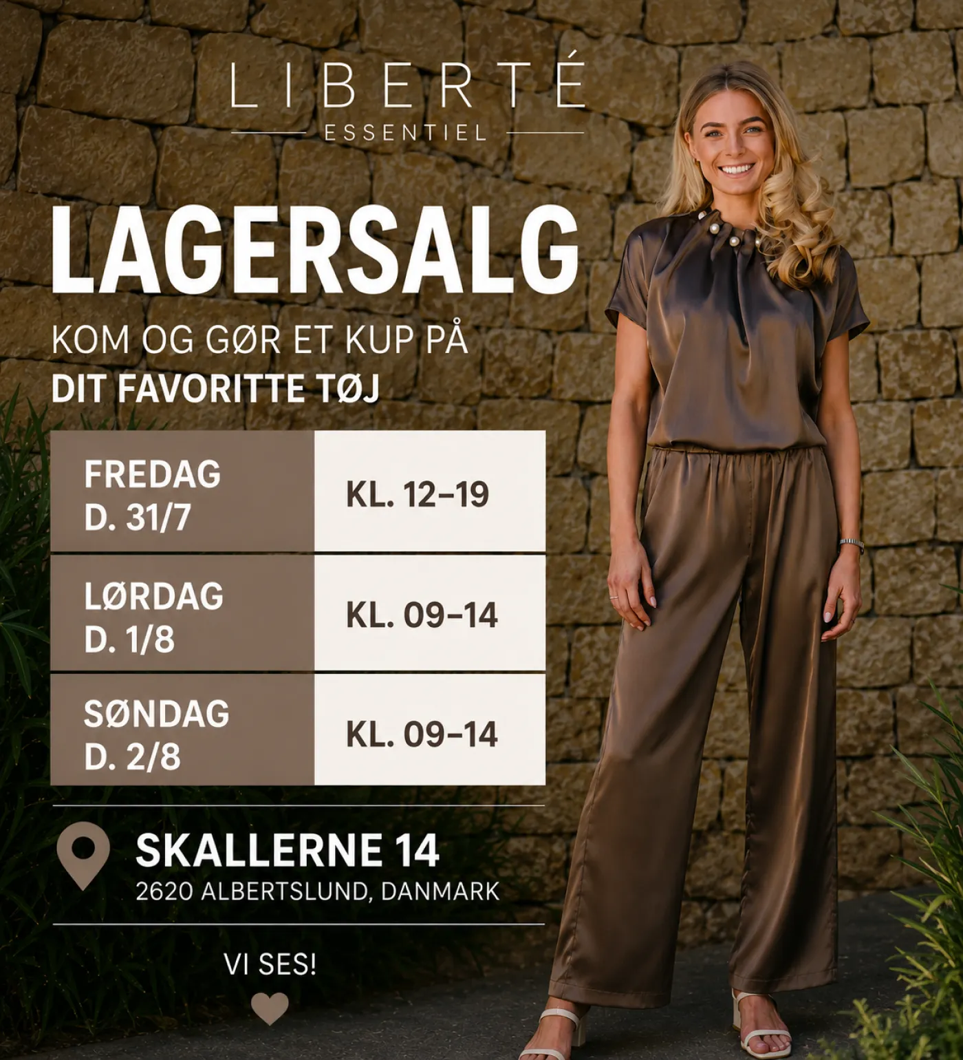 Liberté Essentiel lagersalg i Albertslund