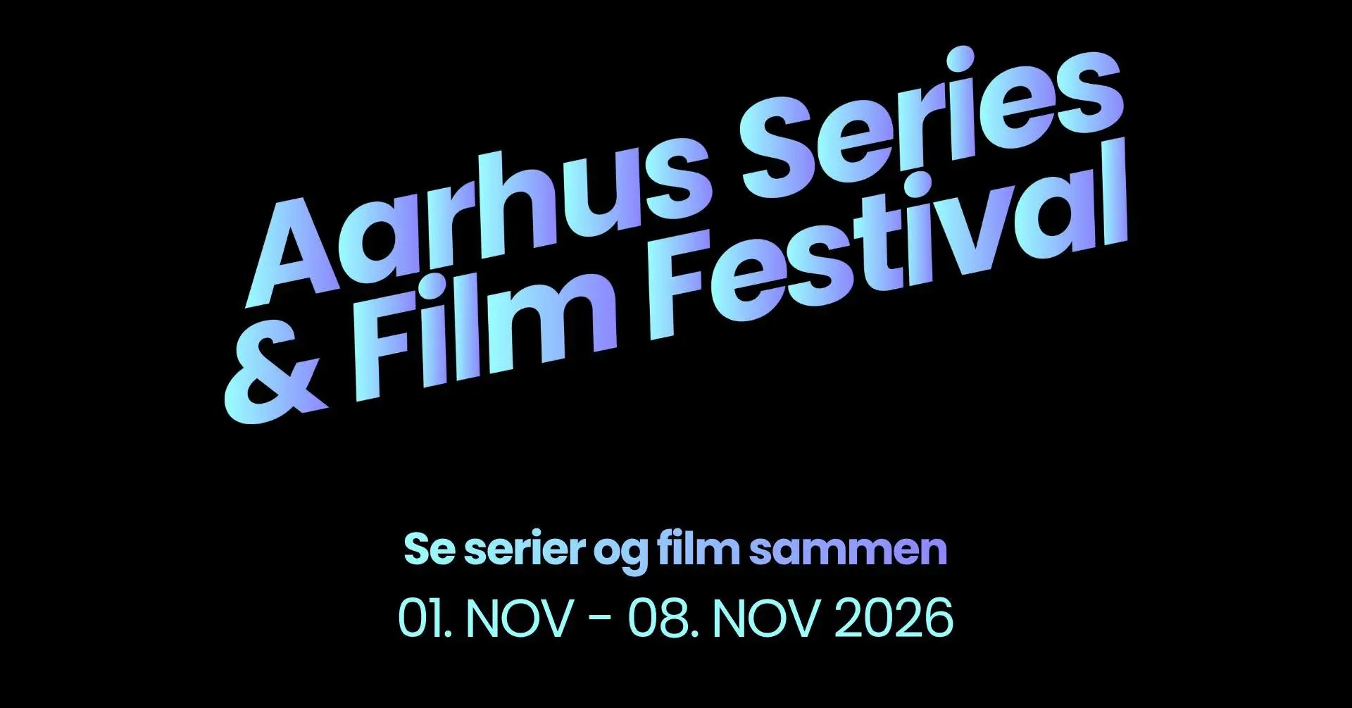 Aarhus Series & Film Festival