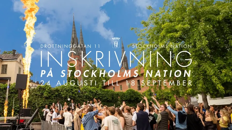 Inskrivning på Stockholms nation