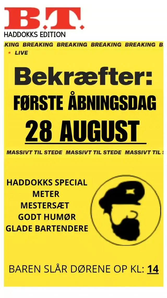 Første Åbningsdag - Haddokks