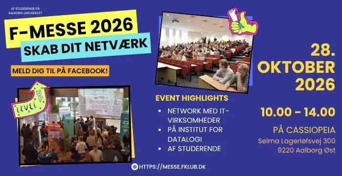 F-Messe 2026: Aalborg – Den hyggeligeste IT-messe