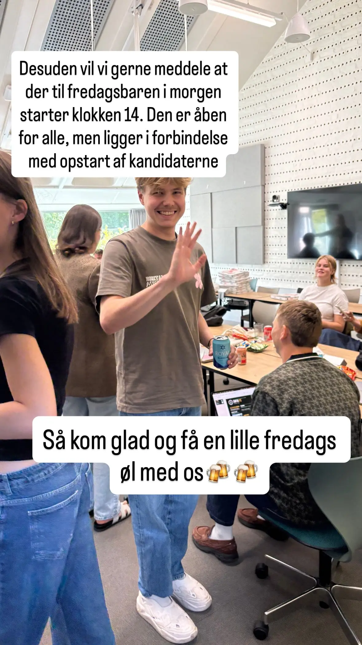 Fredagsbar - Kandidatopstart